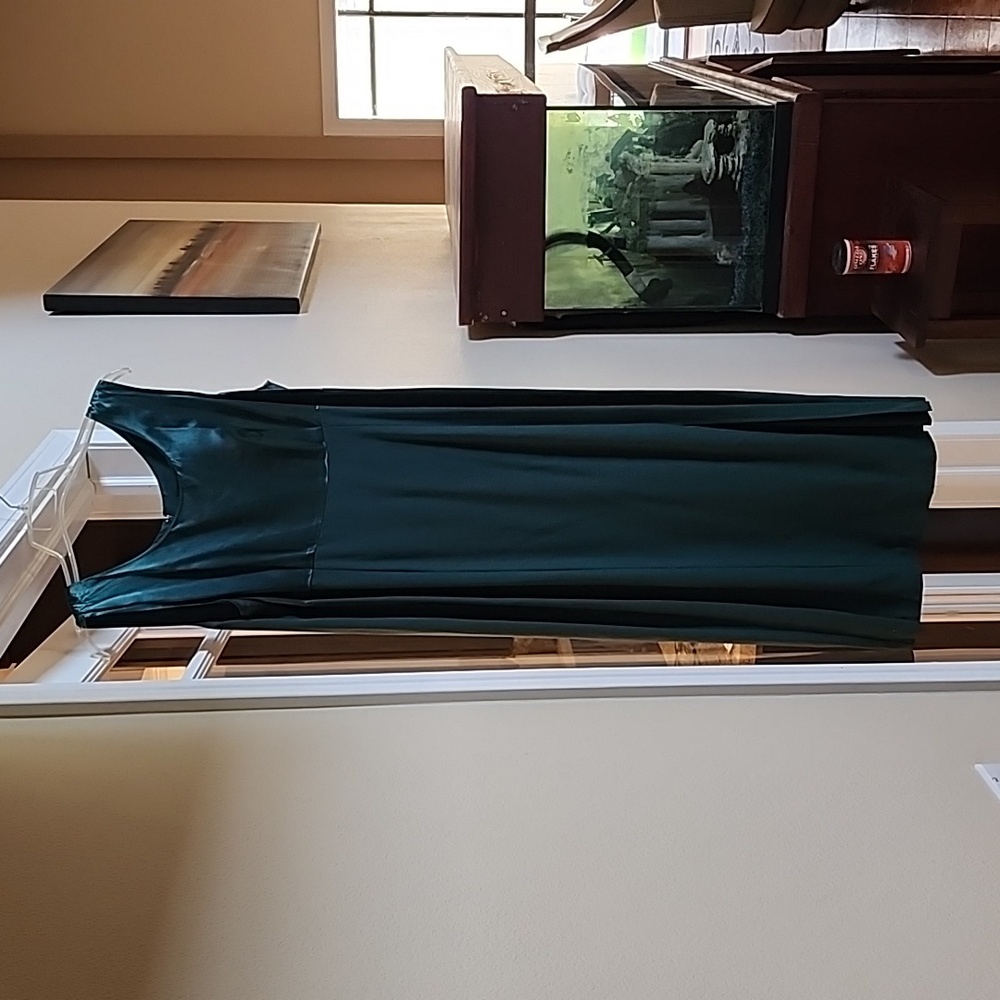 Emerald Green Dress with Jacket